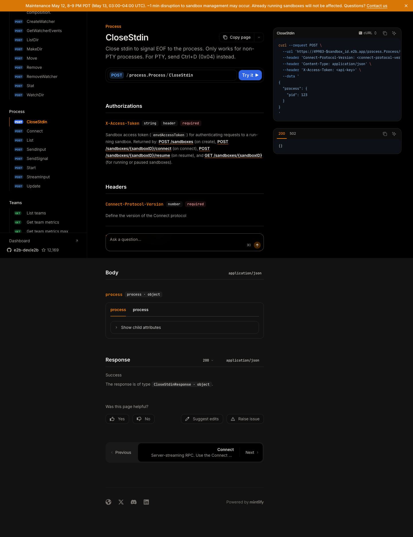 E2b — Docs - full page scroll