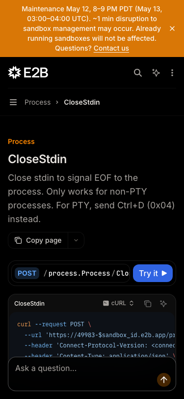 E2b — Docs - mobile