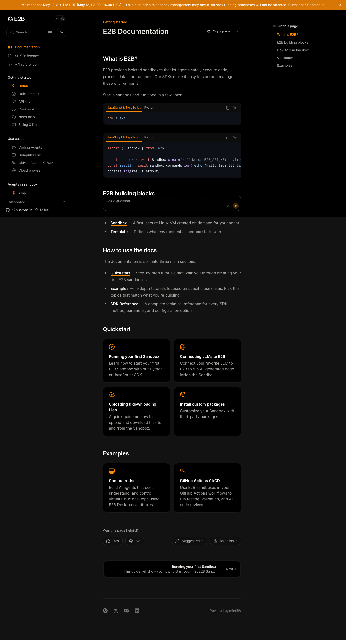 E2b — Docs - full page scroll