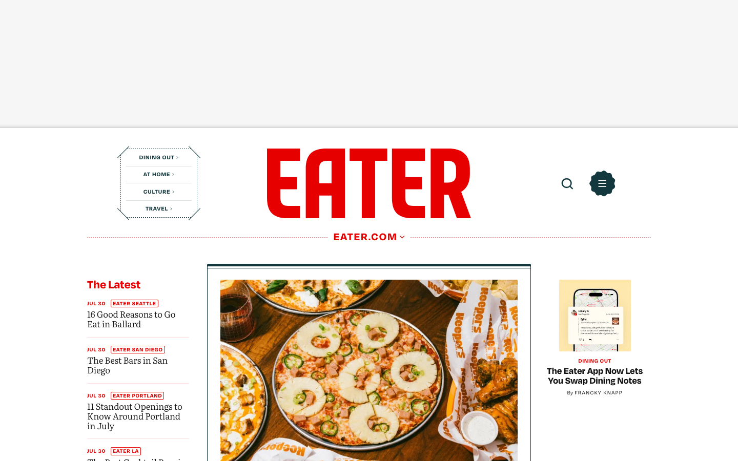 Eater - mobile
