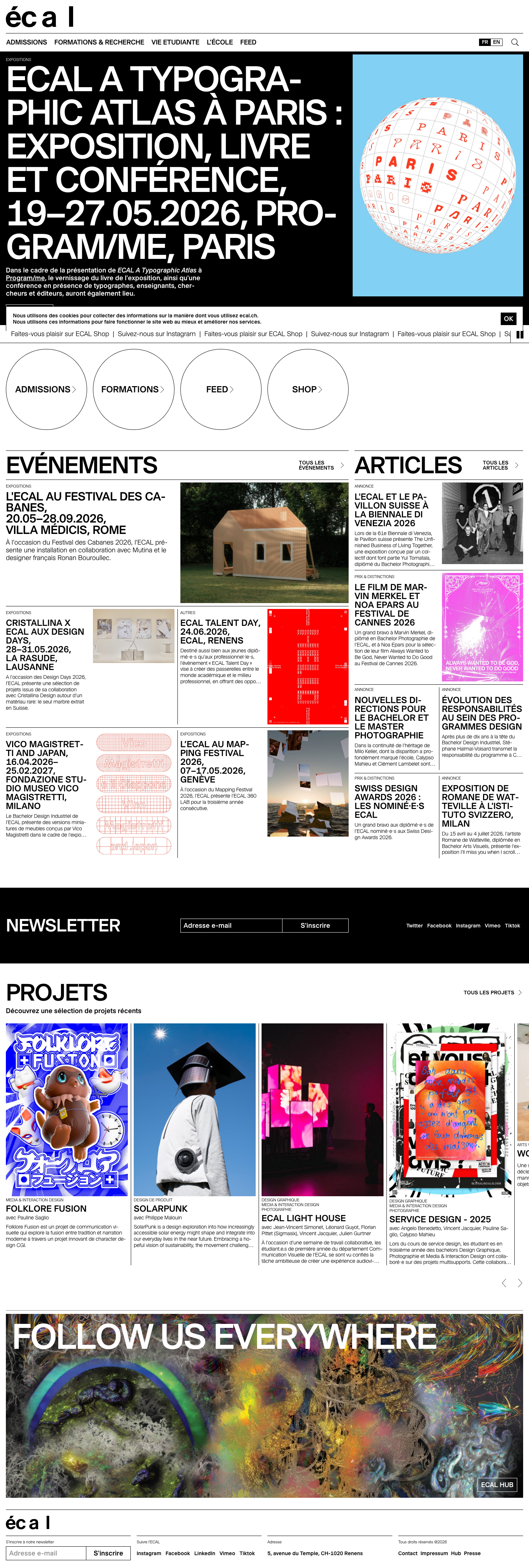 Ecal Ch - full page scroll