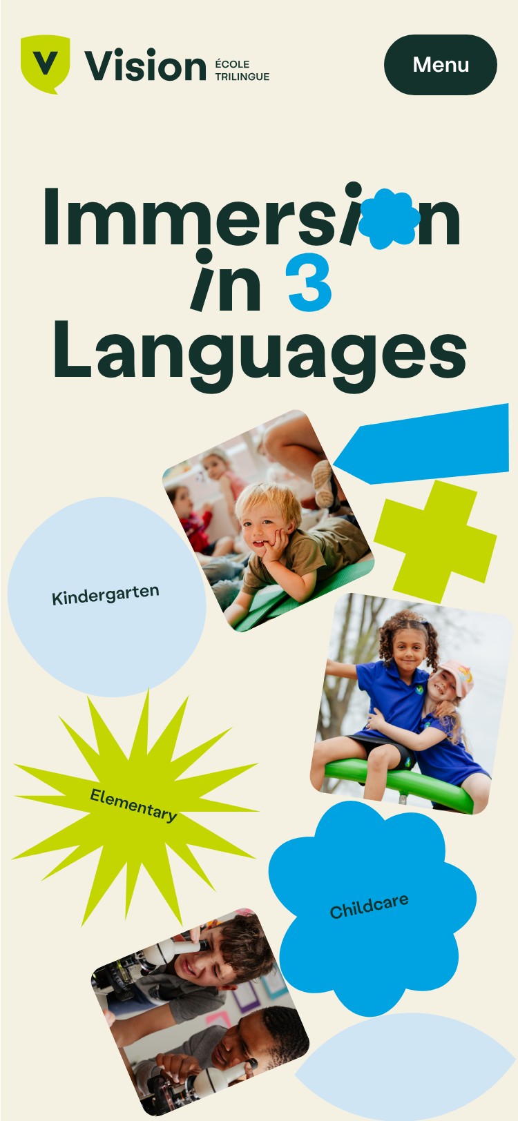 Vision Trilingual School - mobile