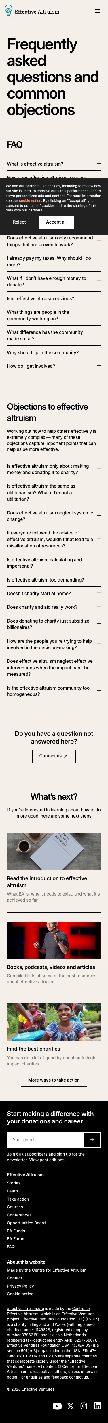 Effectivealtruism - mobile full page