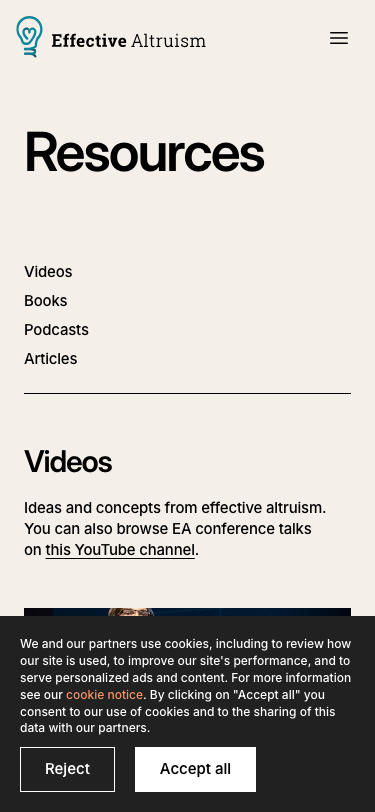 Effectivealtruism - mobile