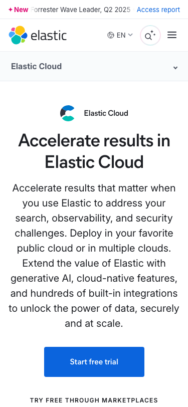 Elastic - mobile