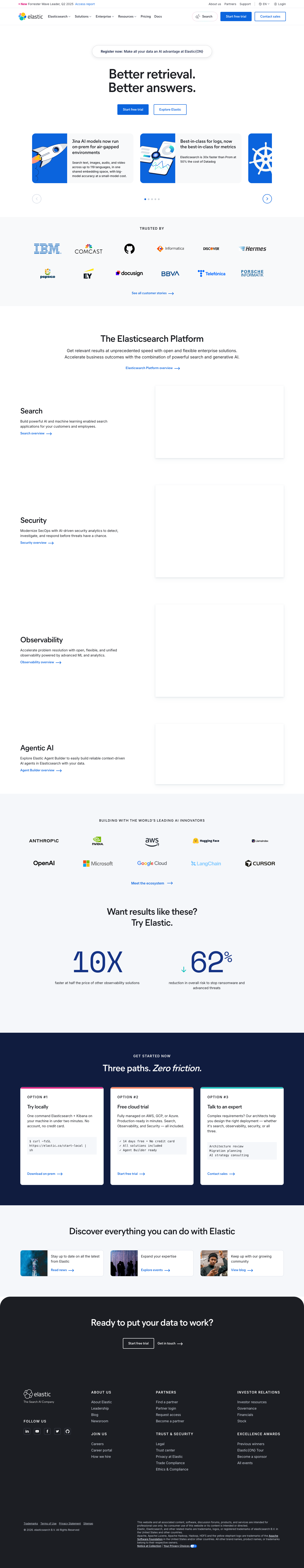 Elastic - mobile full page