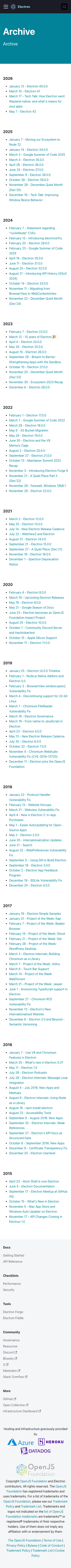 Electronjs - mobile full page