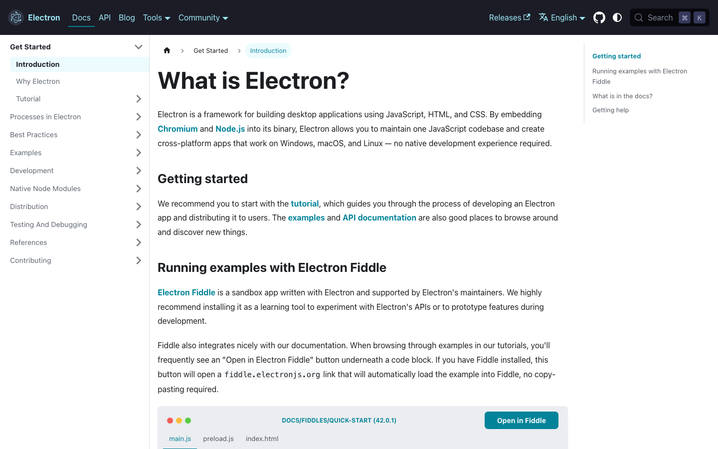 Electronjs — Docs - Docs