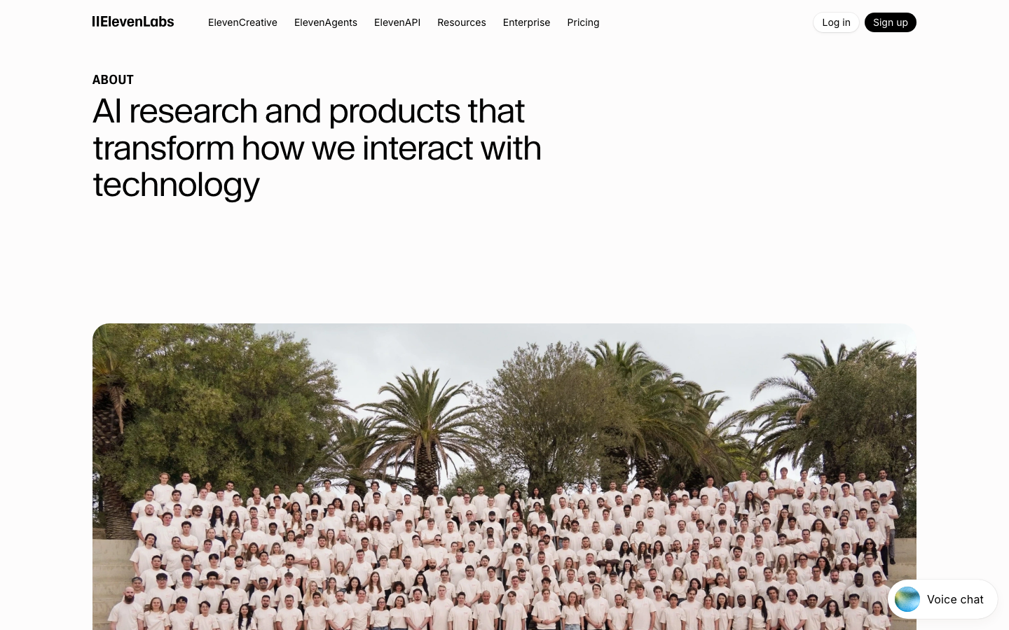 The page uses a clean, grid-based layout to showcase different AI voice options. The color palette is soft and pastel, with a focus on muted tones and subtle gradients. Typography is clean and legible, prioritizing clarity over ornamentation. · ai voice, voice generator, text to speech, speech synthesis, voice options, ai platform, audio ai