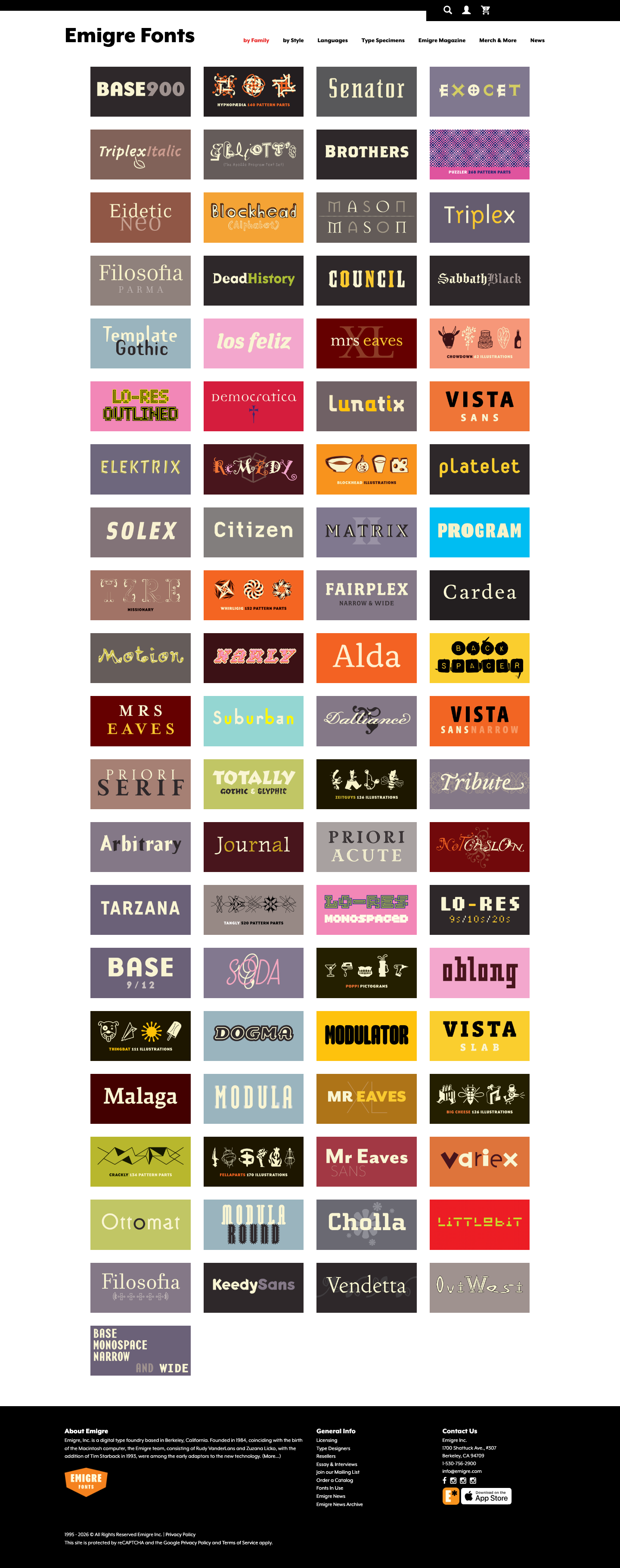 Emigre - mobile full page