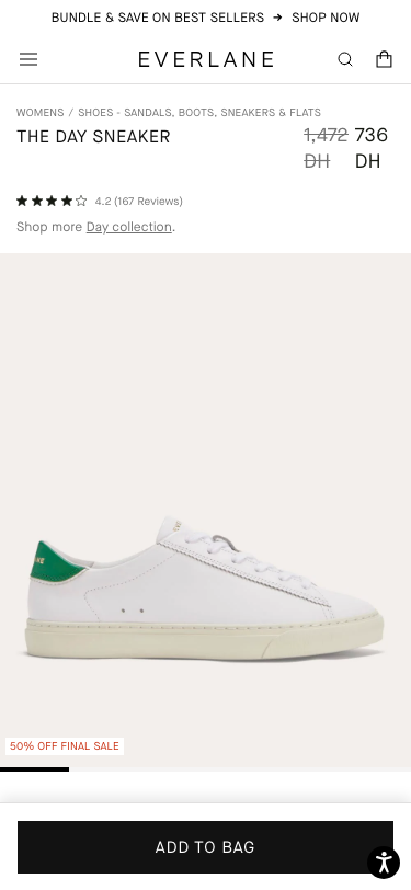 Everlane - mobile