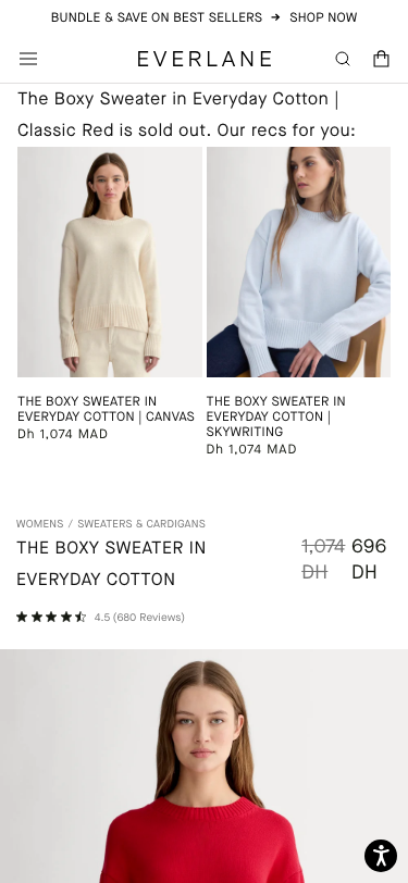 Everlane - mobile