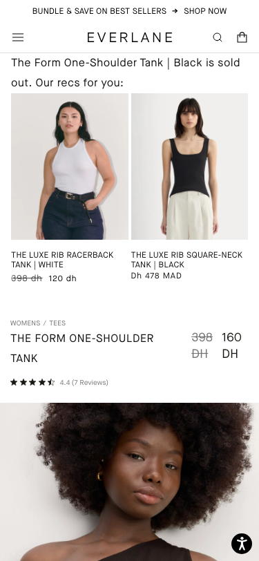 Everlane - mobile