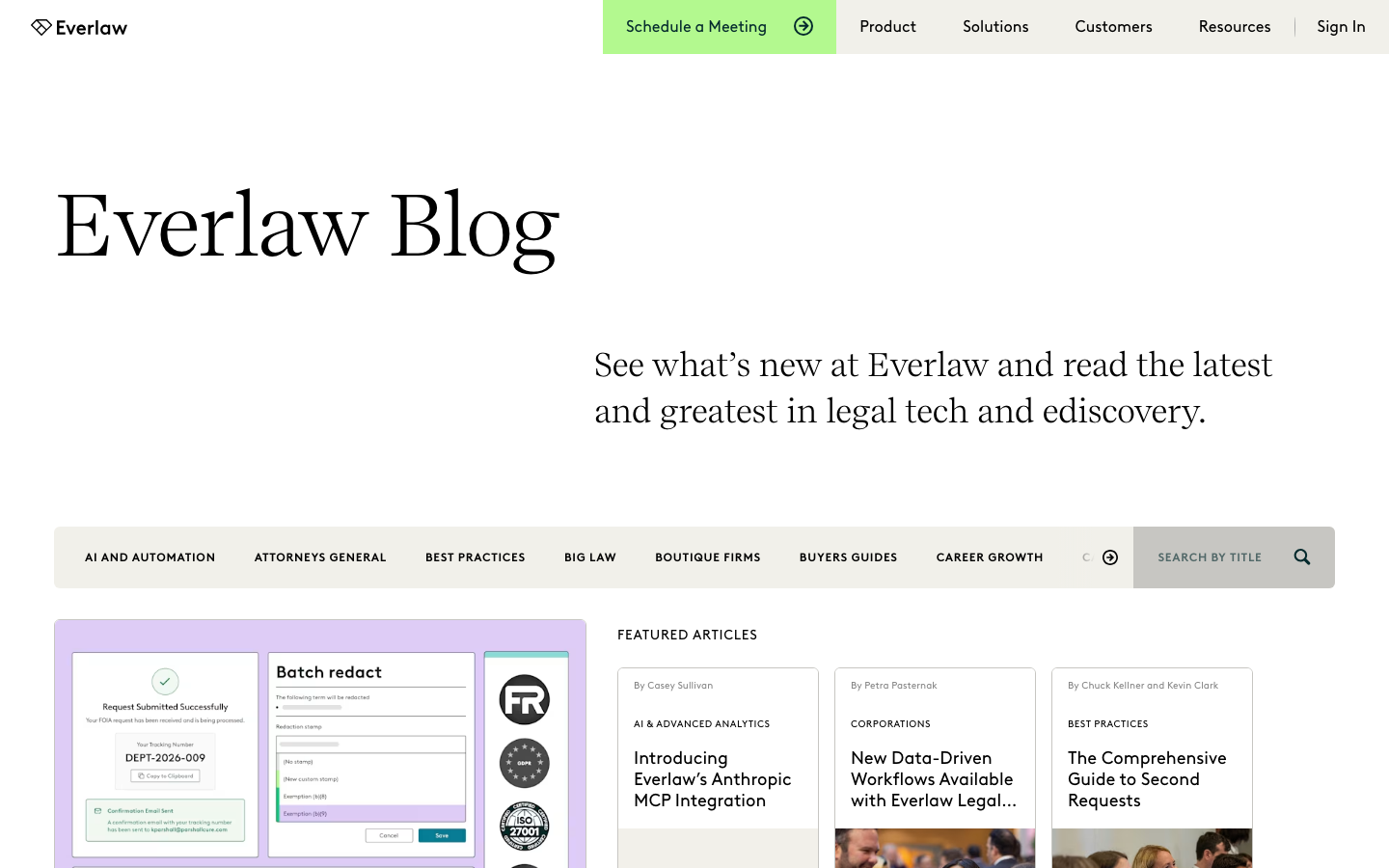 Everlaw — Blog - Blog