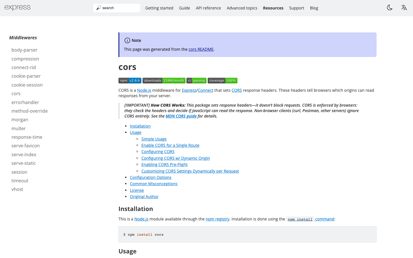 Expressjs - Other