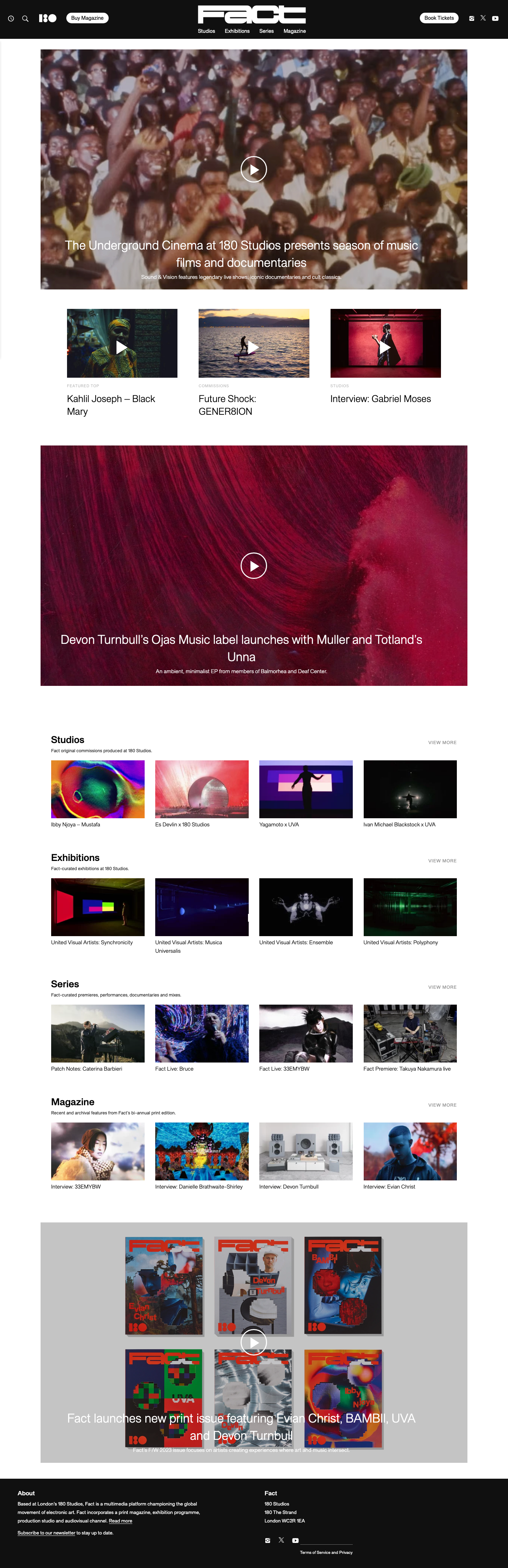 Factmag - full page scroll