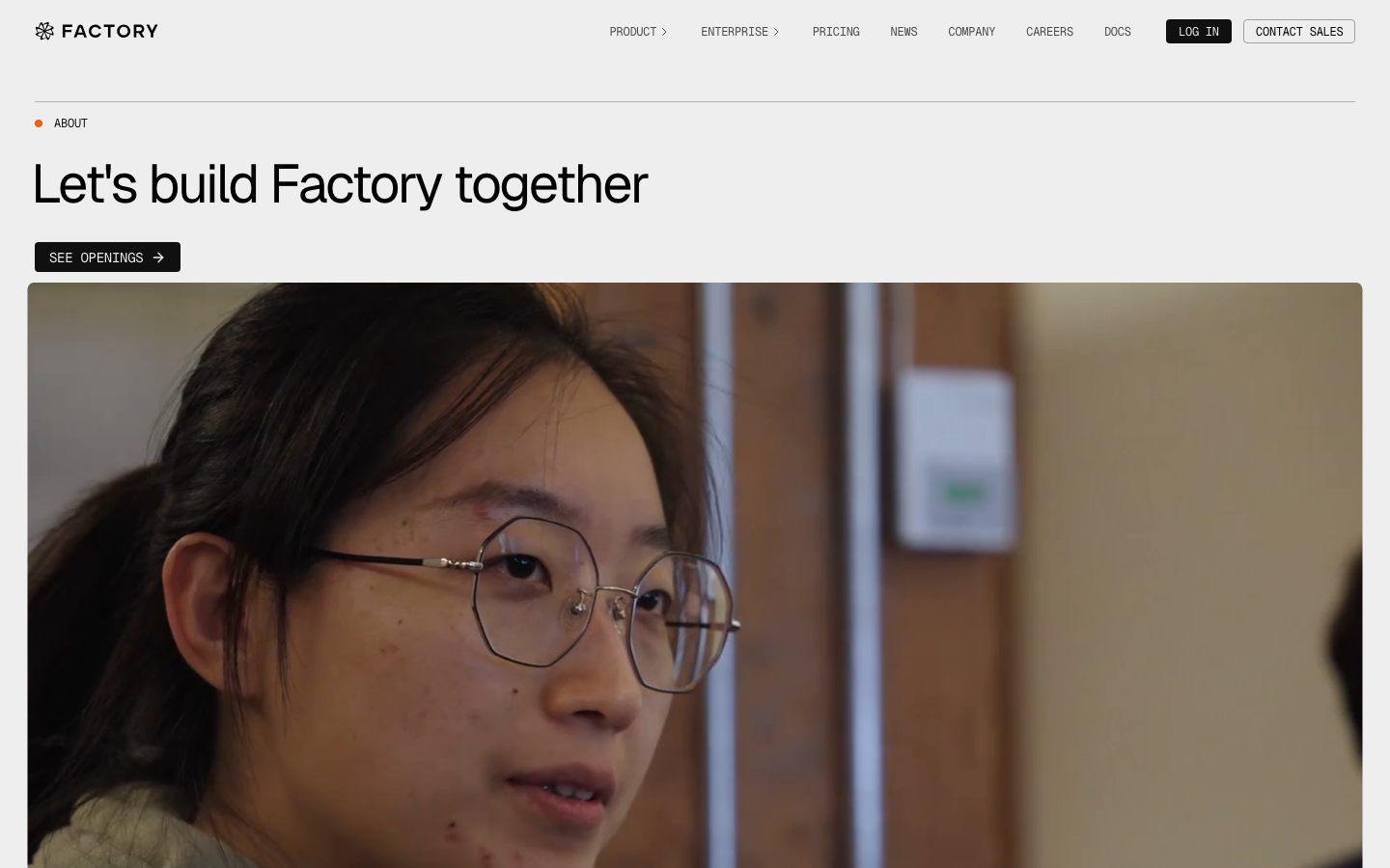 Factory — About - About
