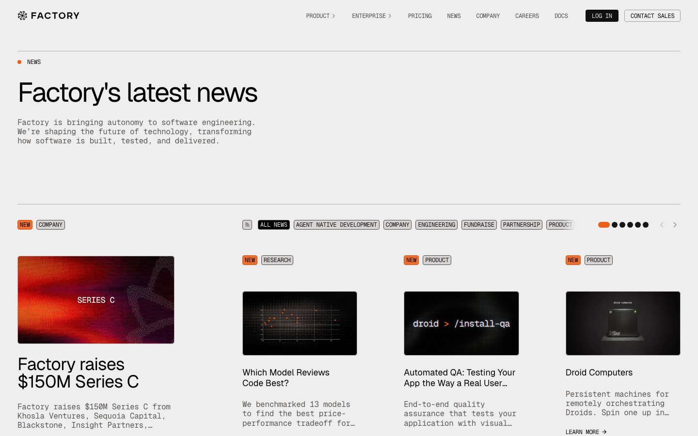 Factory — Blog - Blog