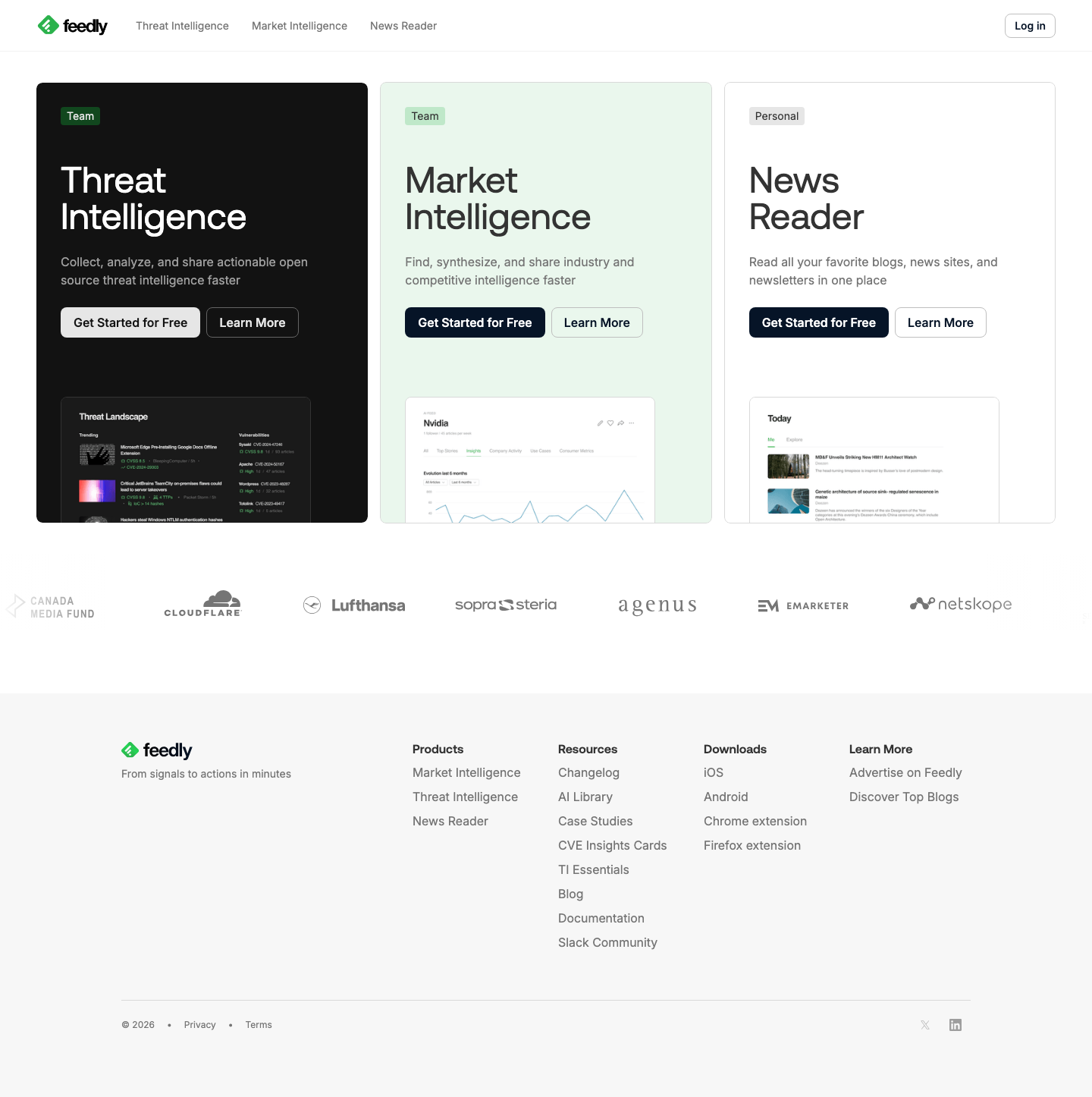 Feedly - full page scroll