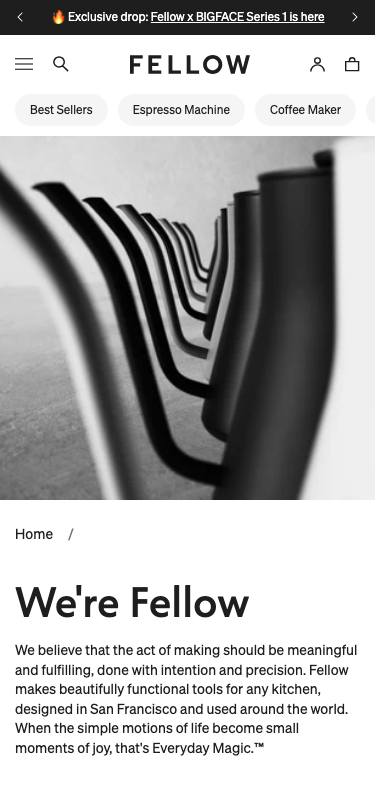 Fellowproducts - mobile