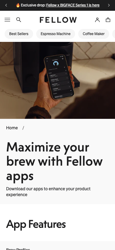 Fellowproducts - mobile