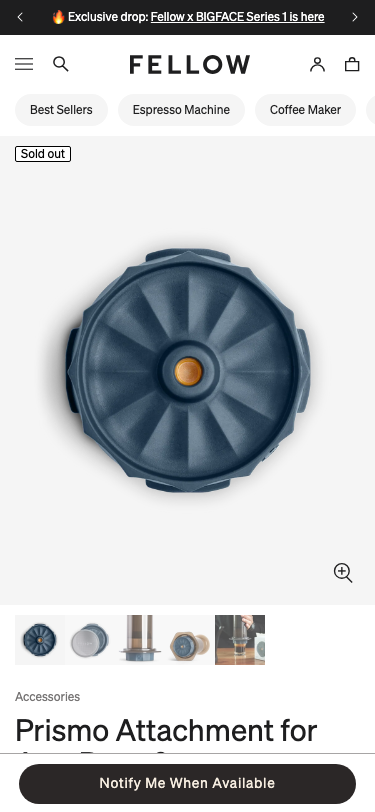 Fellowproducts - mobile