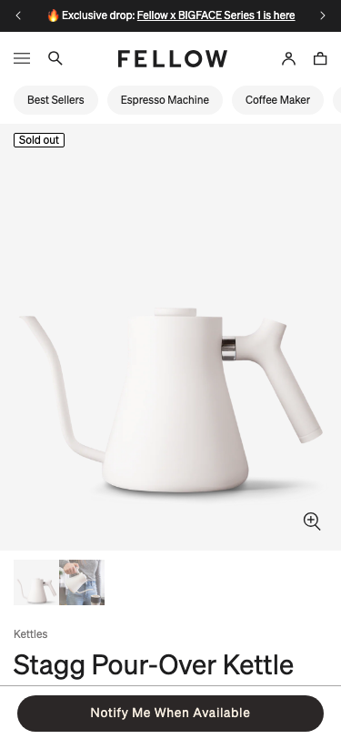 Fellowproducts - mobile