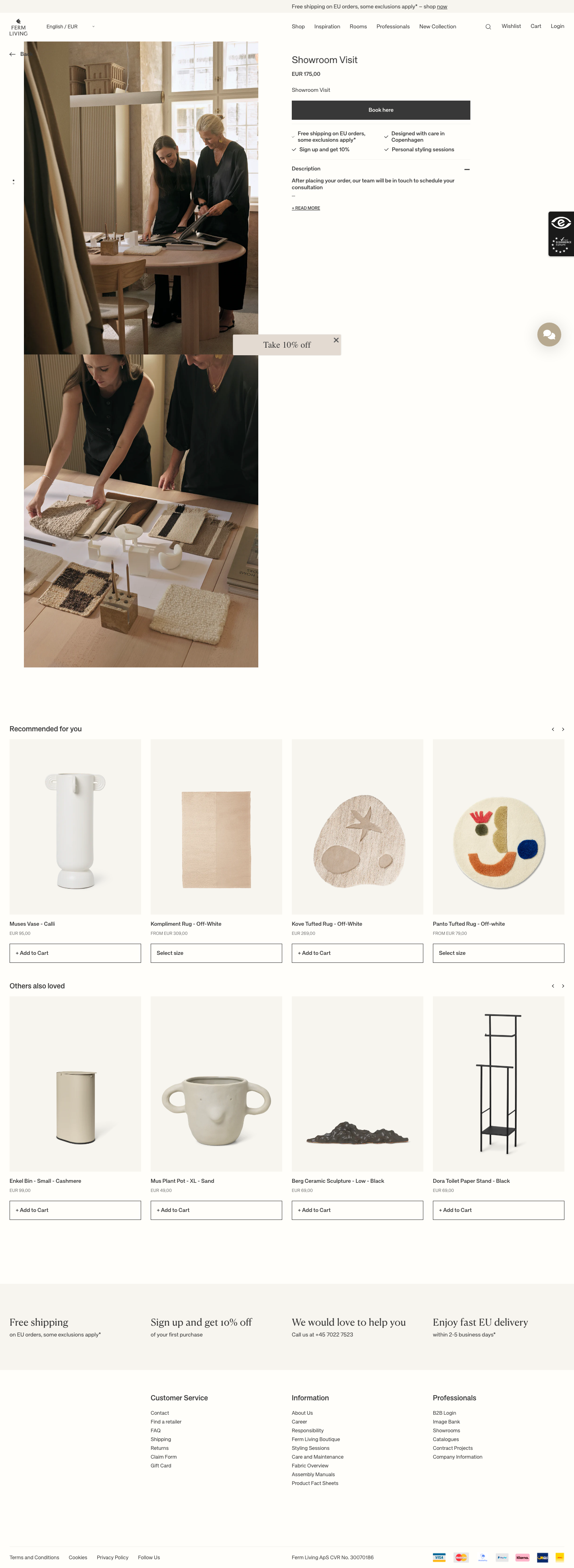Fermliving - full page scroll