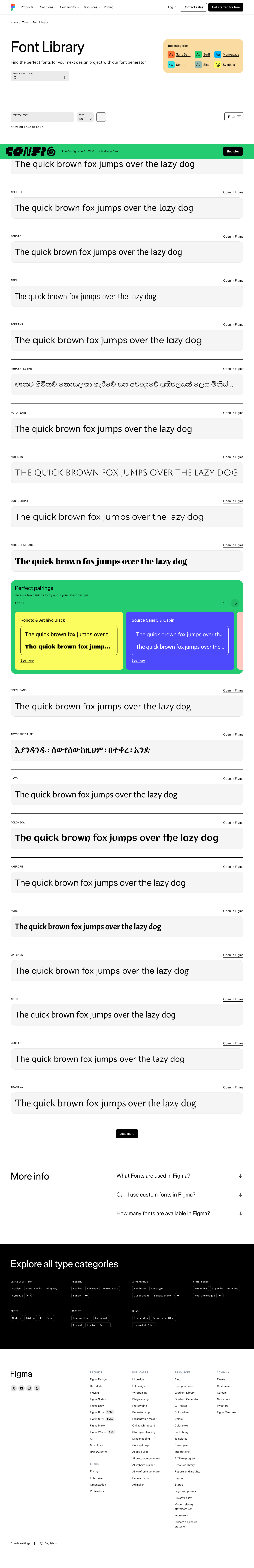 Figma - full page scroll