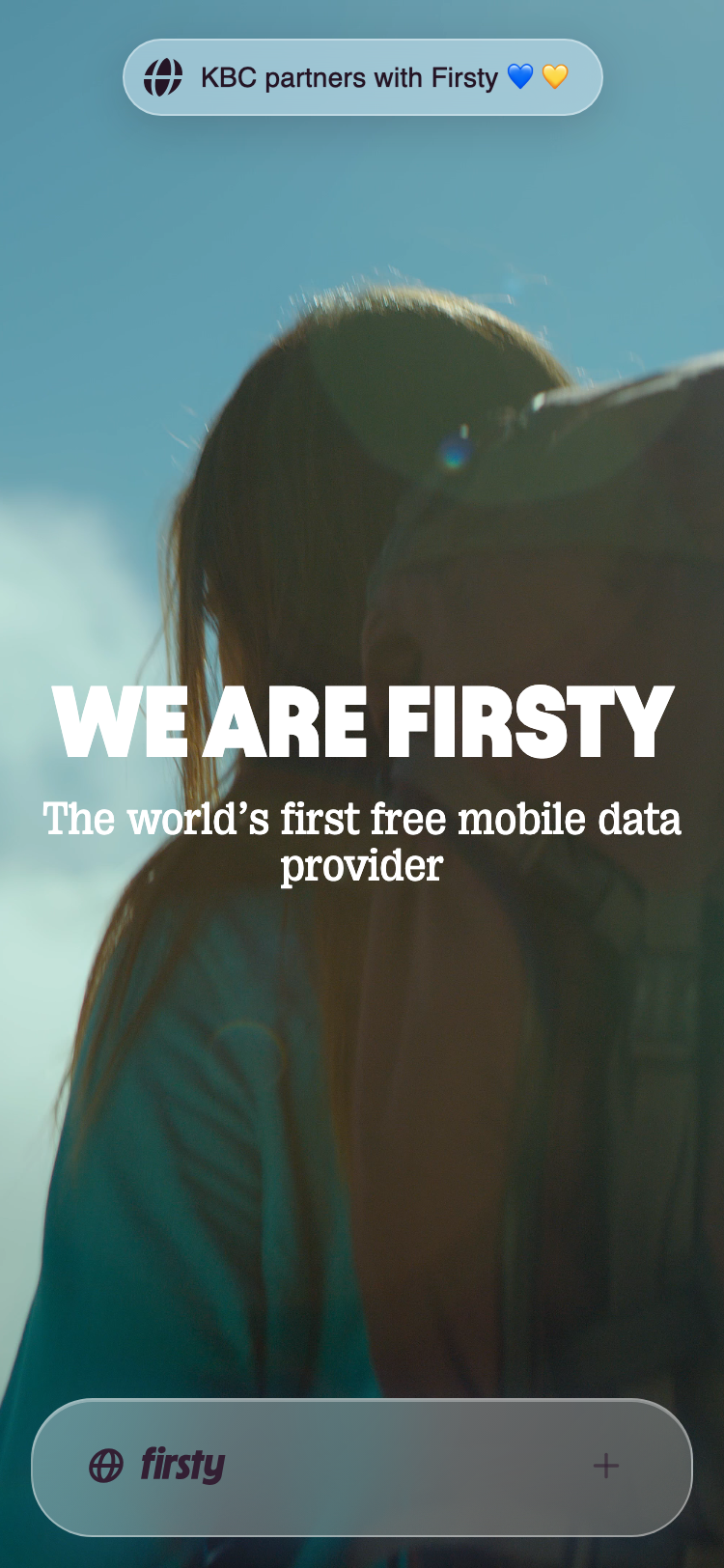 Firsty · About - mobile