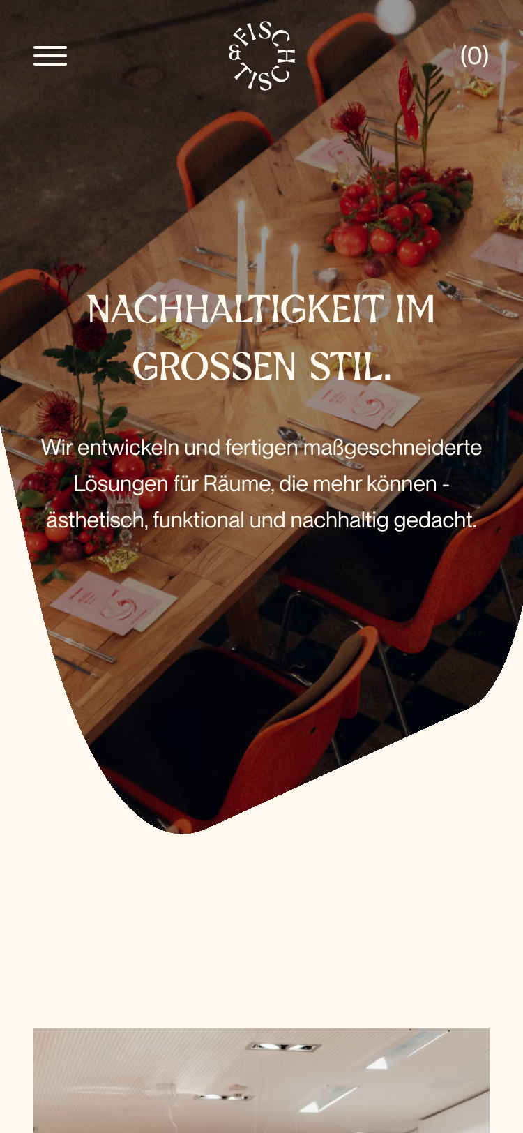 Fisch & Tisch · Professionals - mobile
