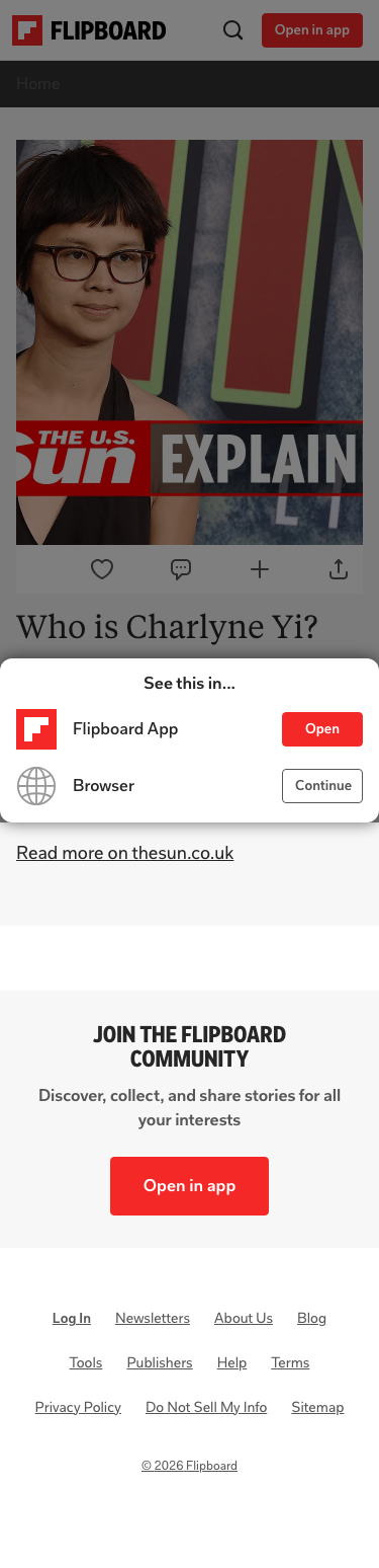Flipboard - mobile full page