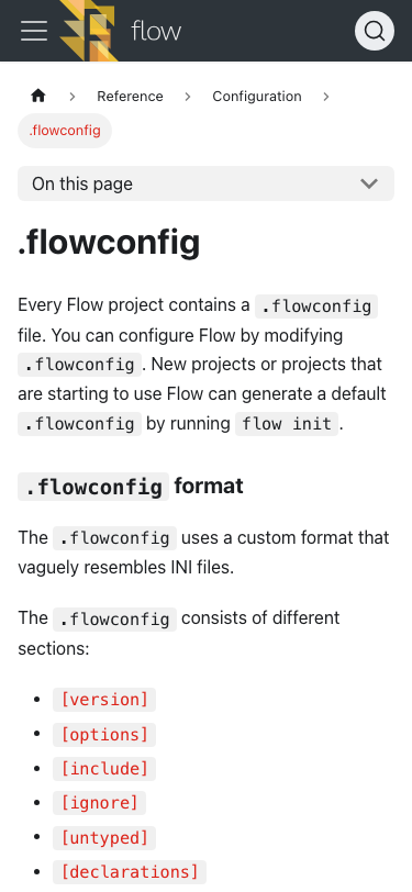 Flow - mobile