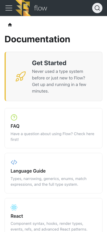 Flow - mobile