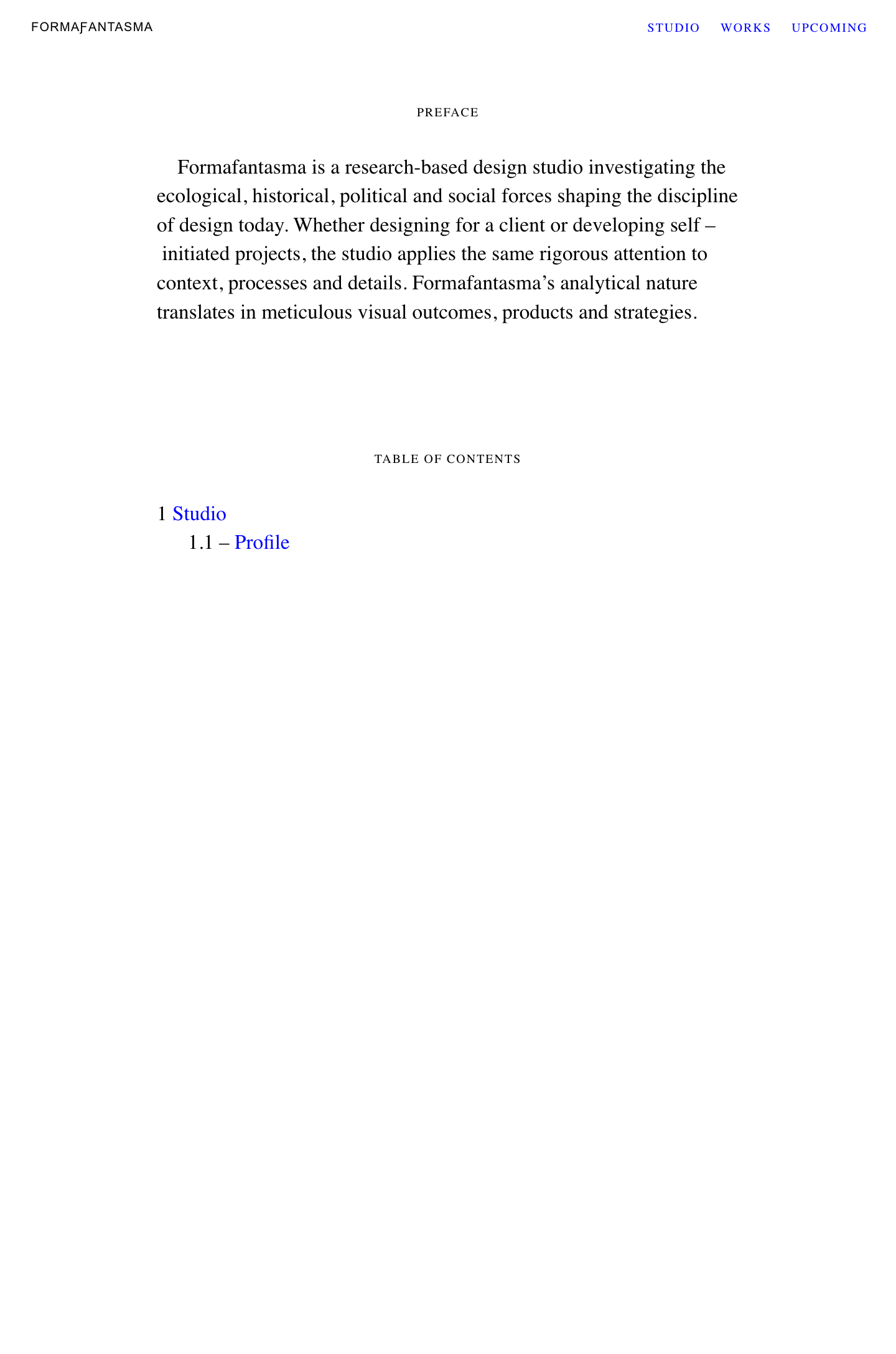 Formafantasma - mobile full page