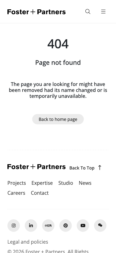 Fosterandpartners — Features - mobile