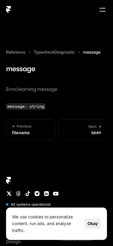 Framer - mobile