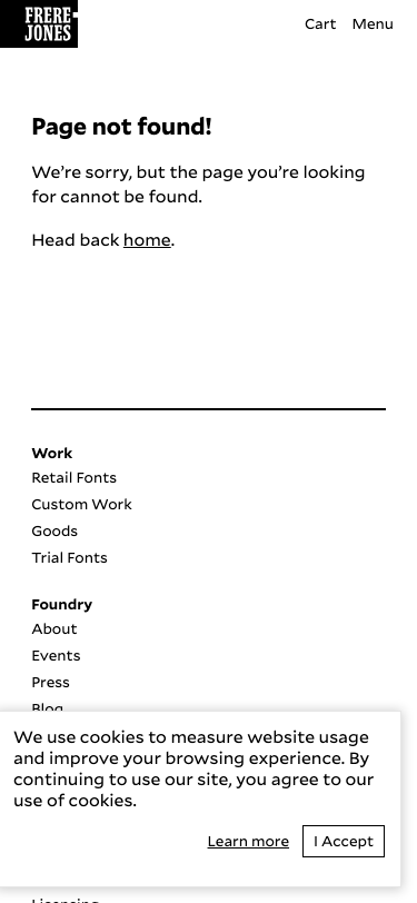 Frerejones — Pricing - mobile