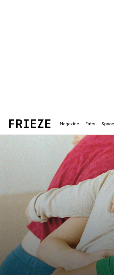 Frieze - mobile full page