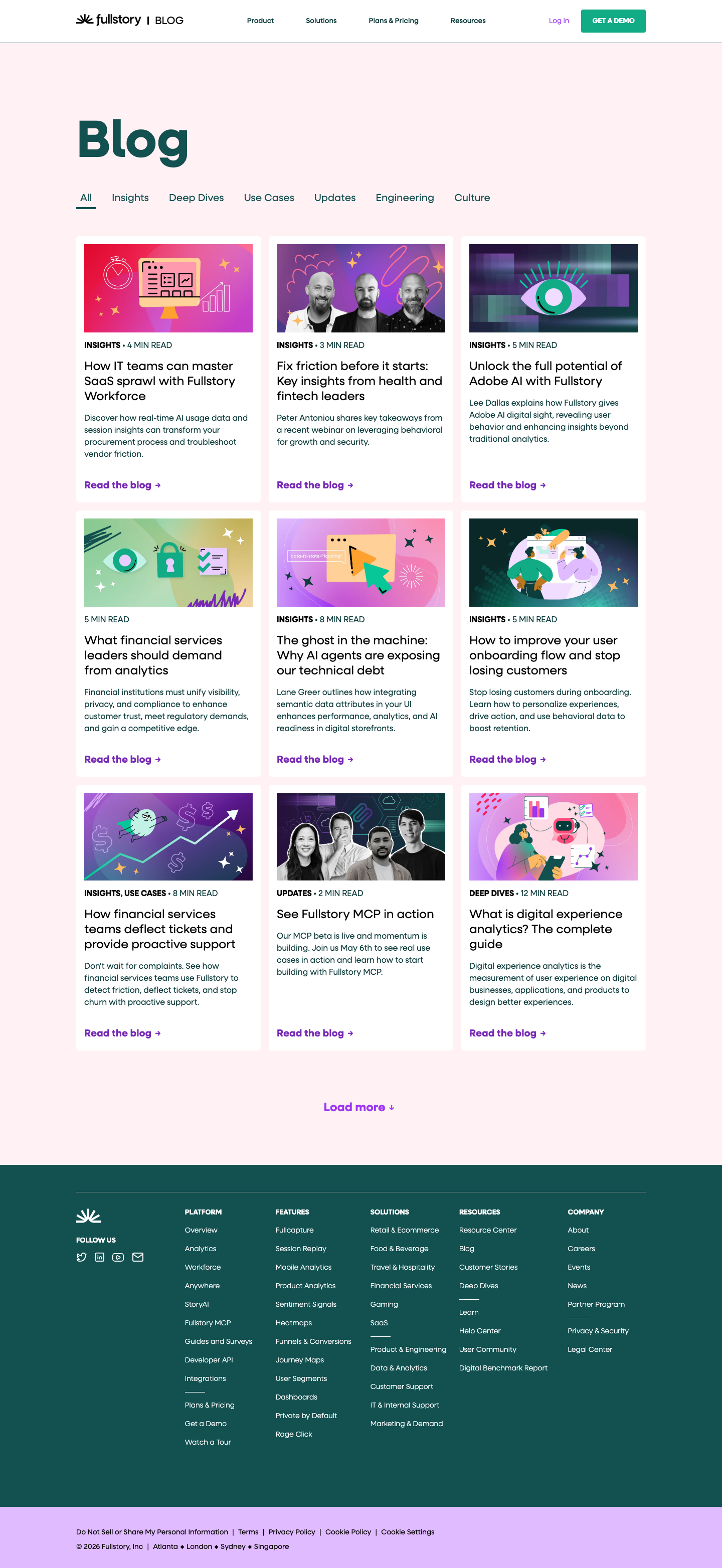 Fullstory — Blog - full page scroll