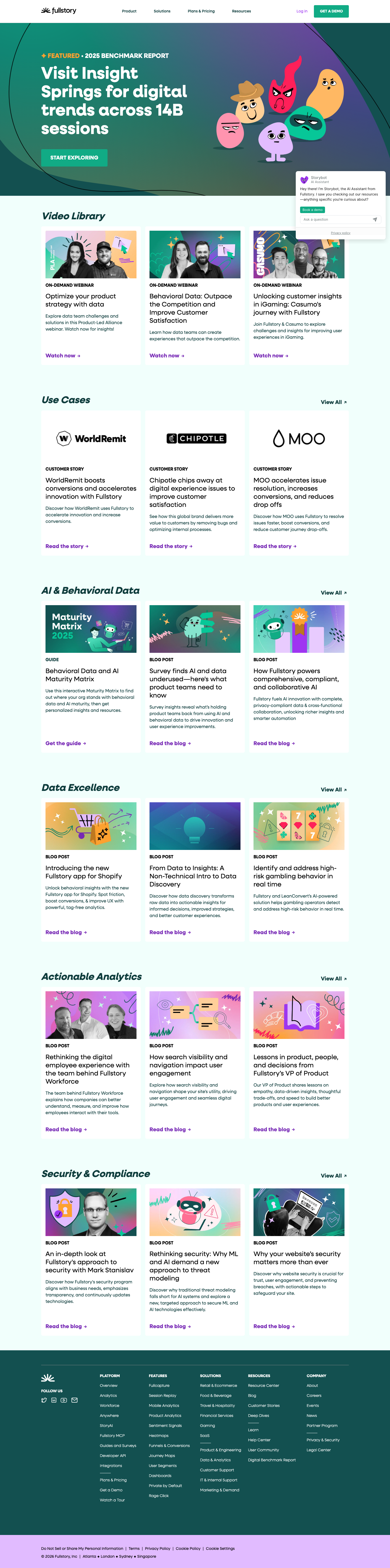Fullstory - full page scroll