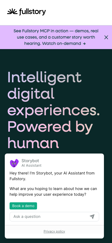 Fullstory - mobile