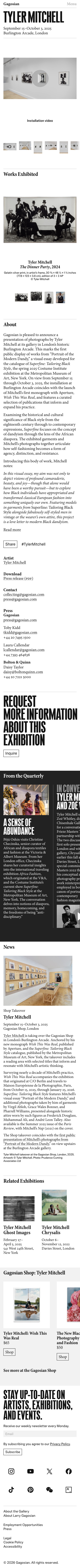 Gagosian - mobile full page