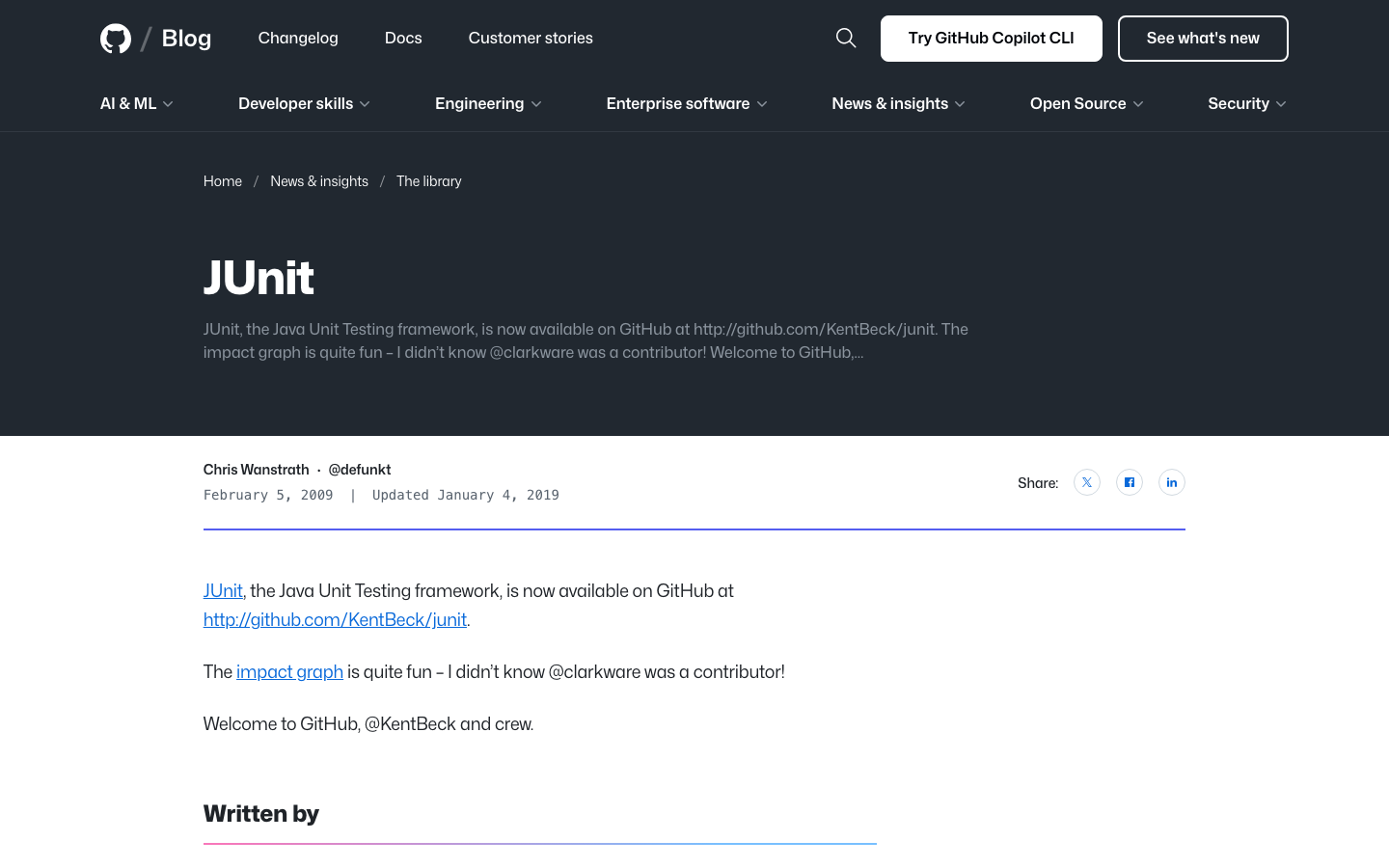 Github Blog - Other