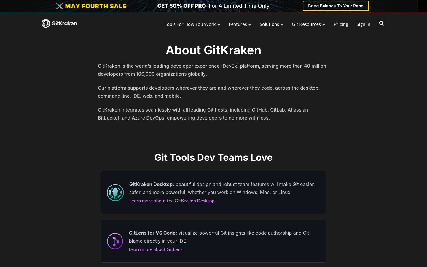 Gitkraken — About - About