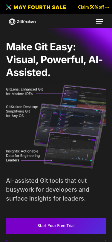 Gitkraken - mobile