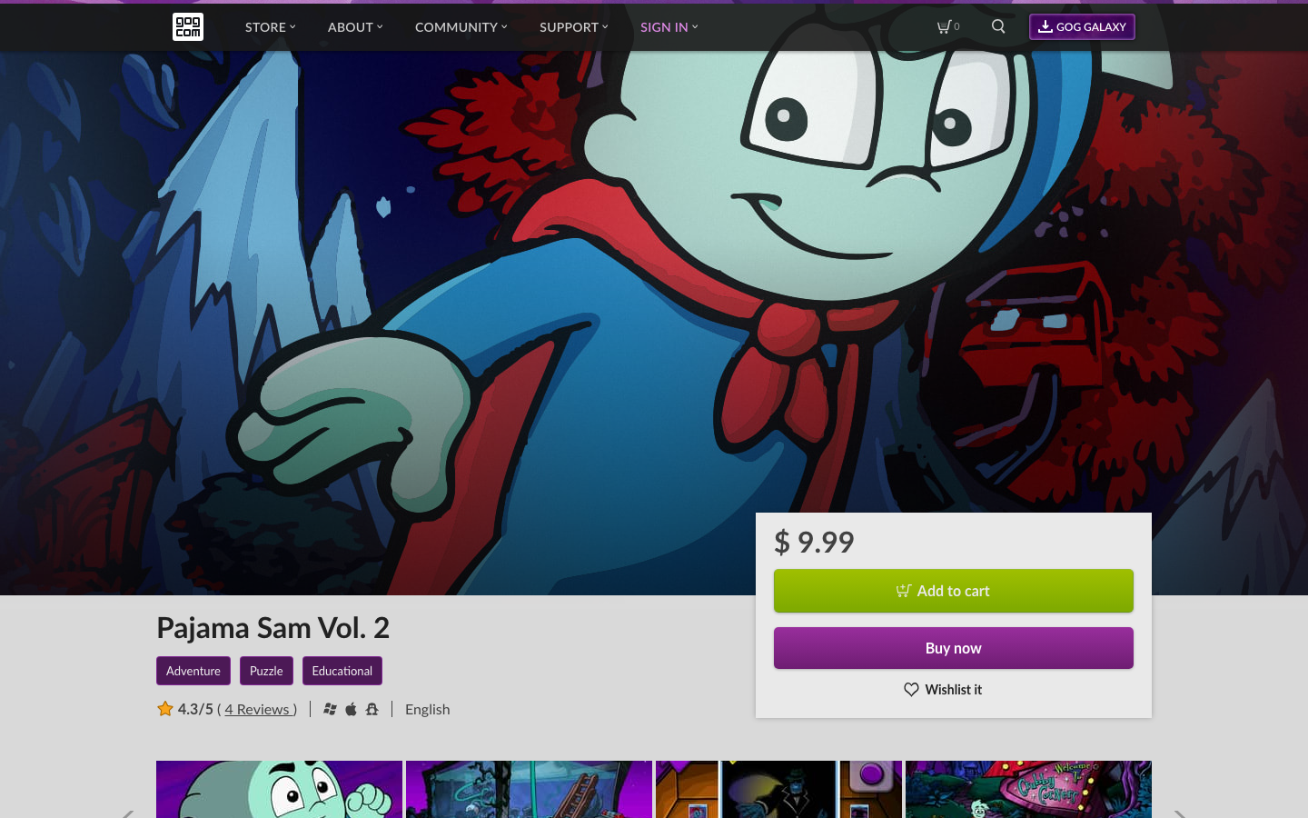 The page uses a vibrant, almost chaotic arrangement of game tiles, creating a sense of discovery. The color palette is bold and saturated, with a slightly retro pixelated aesthetic. It feels like browsing a curated collection. · gog games, rpg games, star wars games, video games, digital games, game sale, pc games, retro games, pixel art