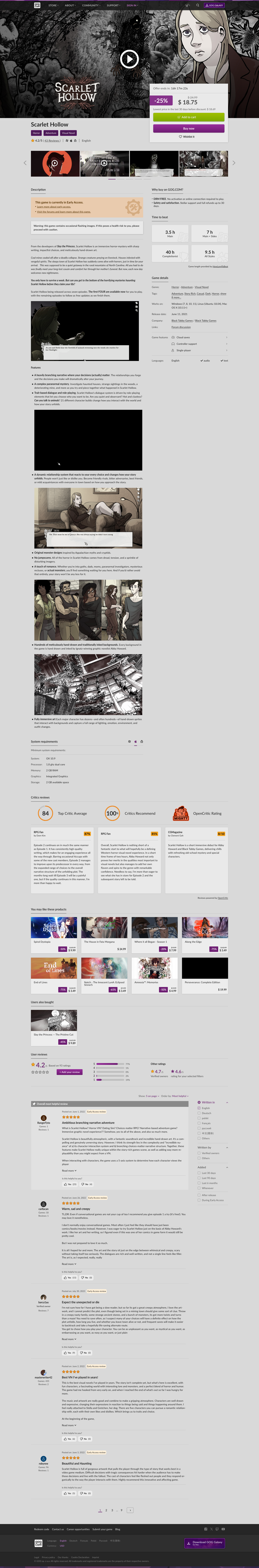 Gog - full page scroll