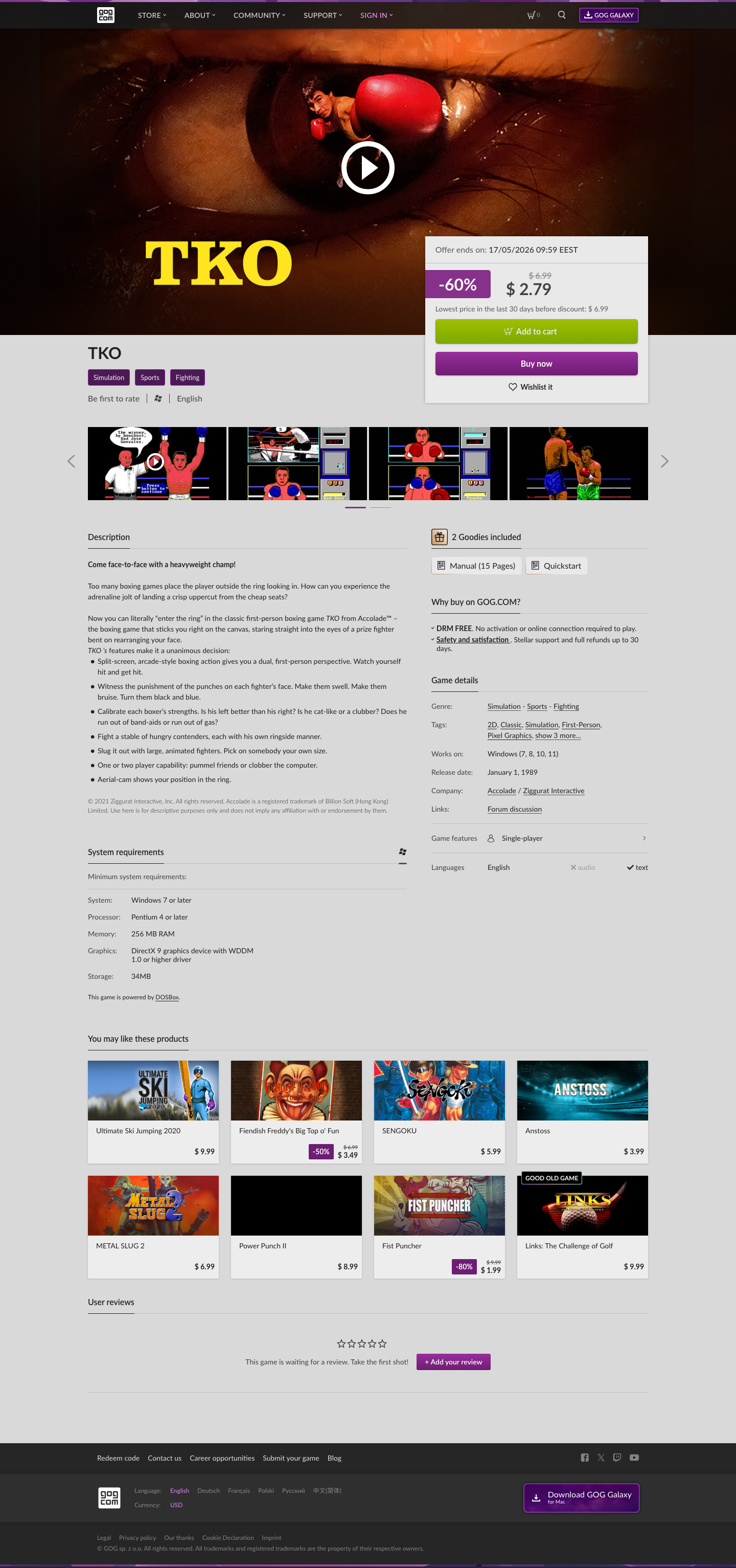 Gog - full page scroll