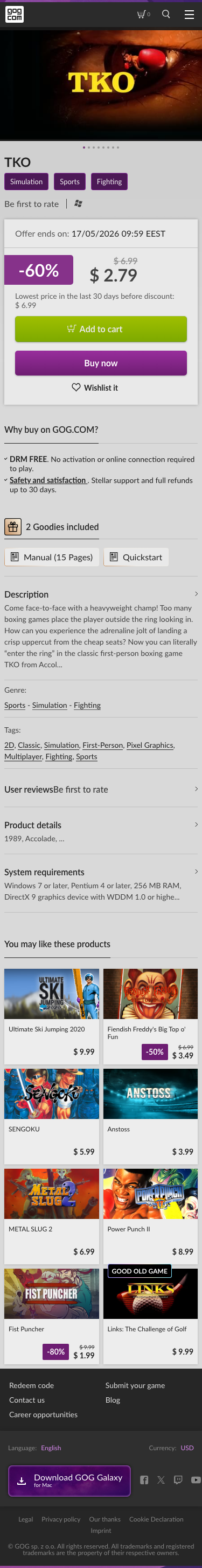Gog - mobile full page